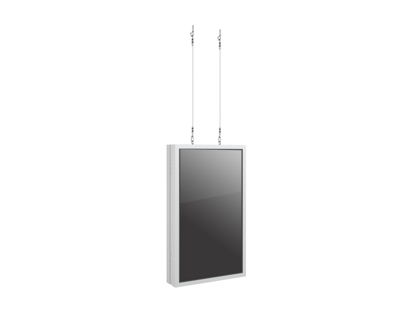 Multibrackets M Pro Series Enclosure 55" Wire Medium B2B White Signage Display Enclosures Multibrackets