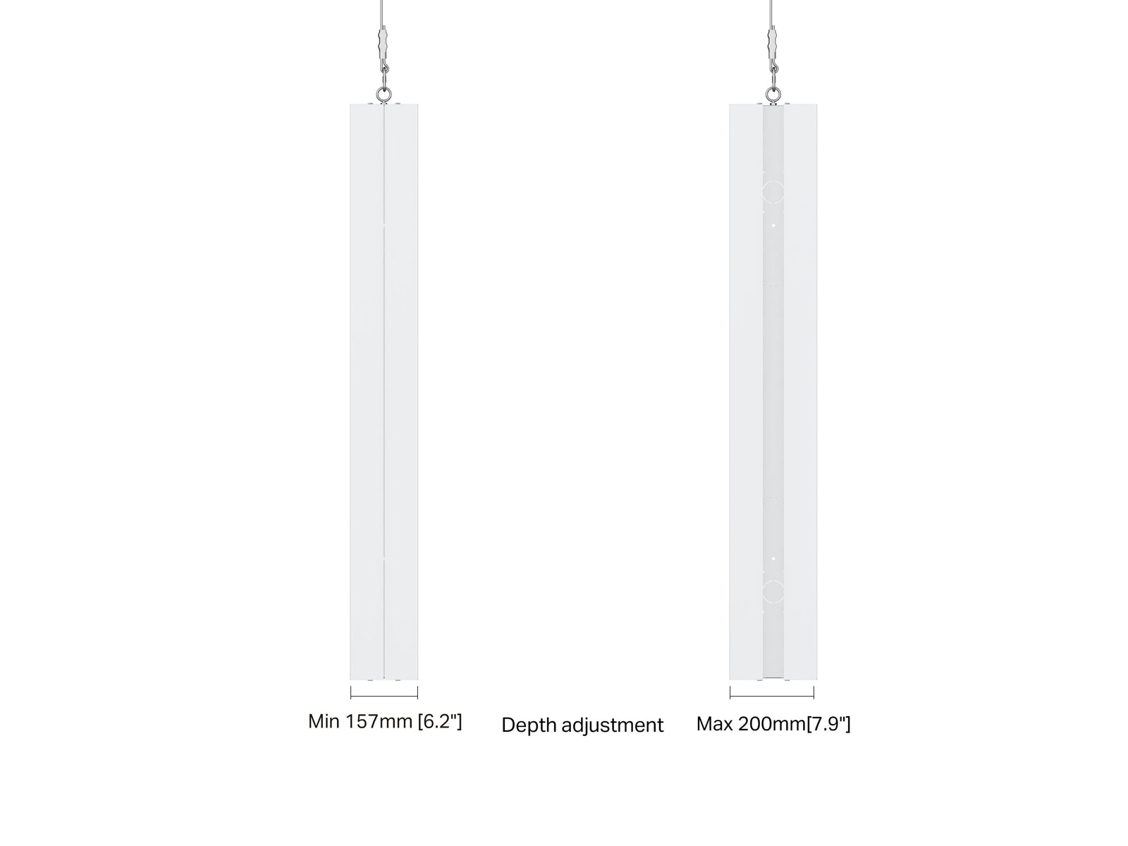 Multibrackets M Pro Series Enclosure 55" Wire Medium B2B White Signage Display Enclosures Multibrackets