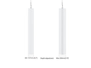 Multibrackets M Pro Series Enclosure 55" Wire Medium B2B White Signage Display Enclosures Multibrackets