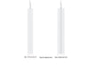 Multibrackets M Pro Series Enclosure 55" Wire Medium B2B White Signage Display Enclosures Multibrackets
