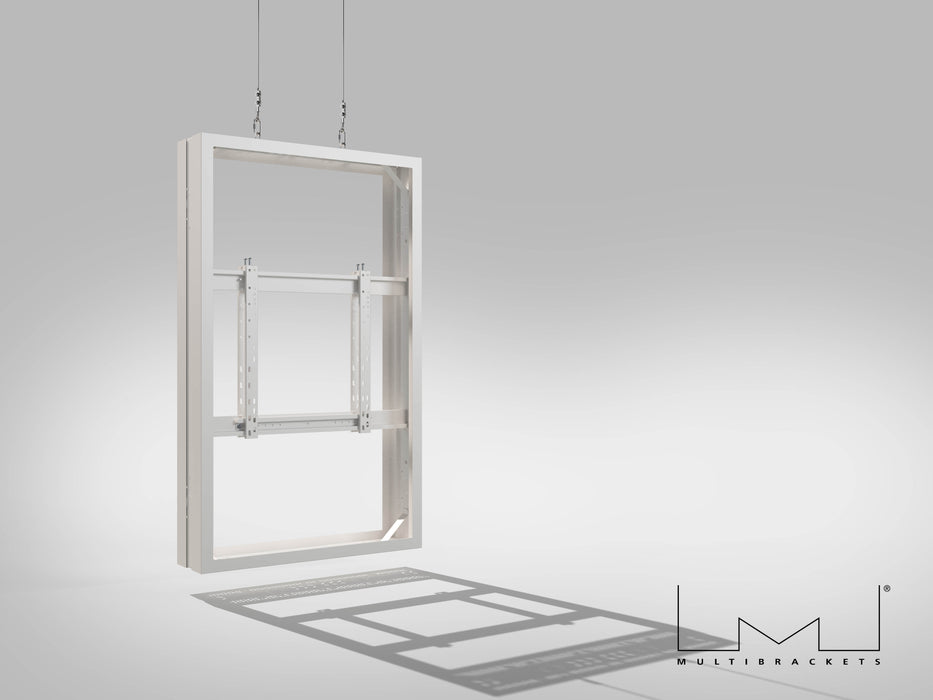 Multibrackets M Pro Series Enclosure 55" Wire Medium B2B White Signage Display Enclosures Multibrackets