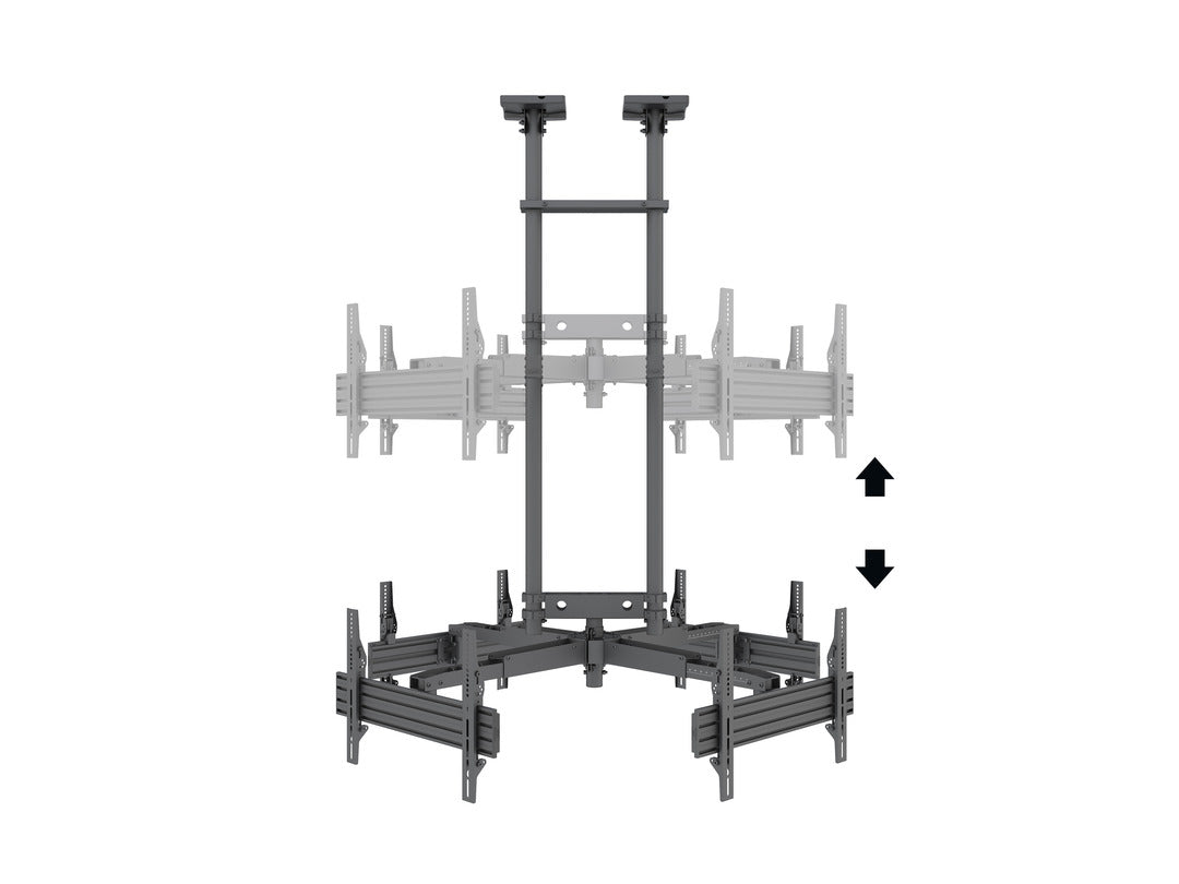 Multibrackets MBC4UHD Display Ceiling Mount Pro Ceiling Mount Bracket Multibrackets