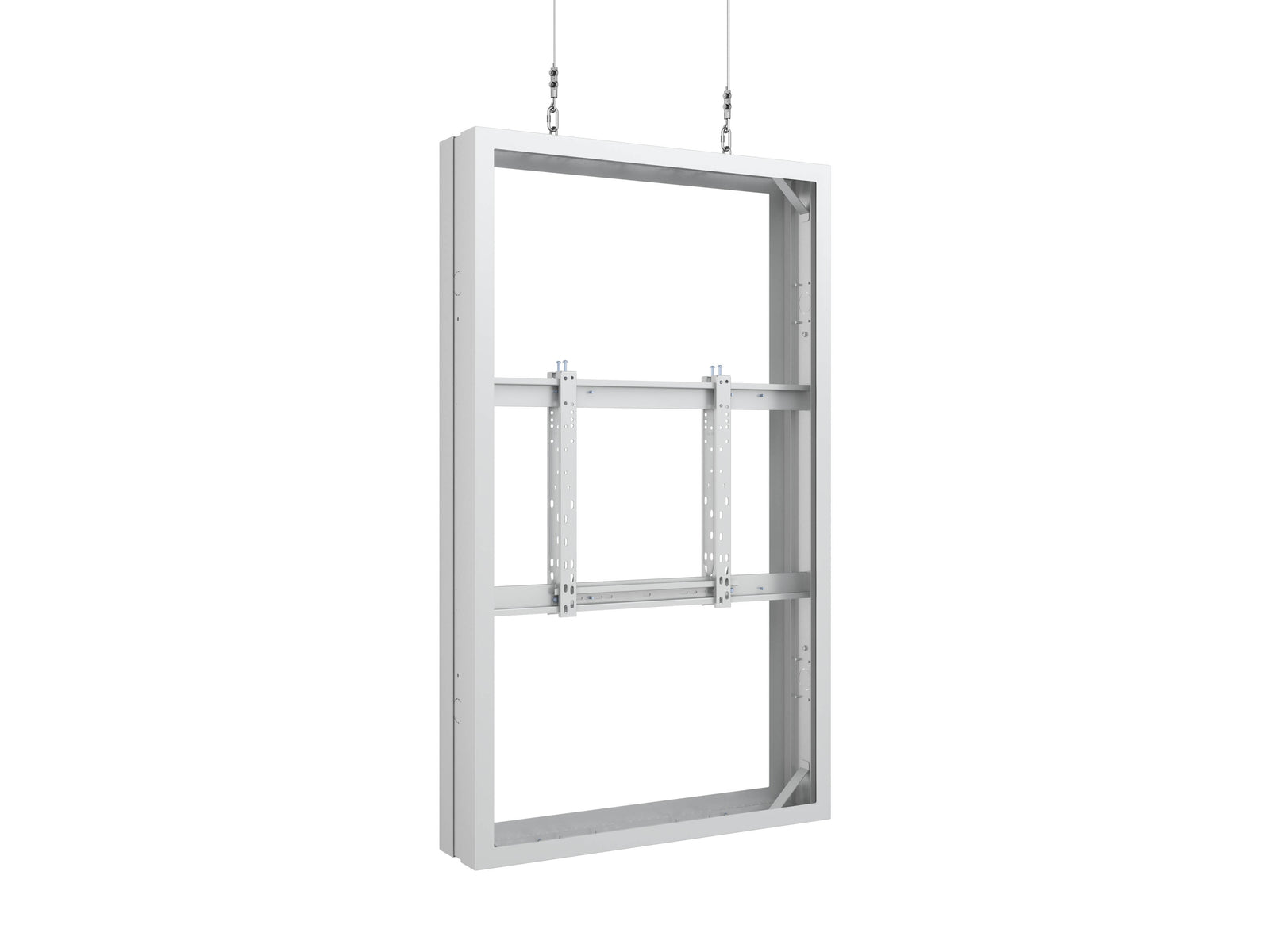 Multibrackets M Pro Series Enclosure 65" Wire Medium B2B White Signage Display Enclosures Multibrackets