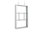 Multibrackets M Pro Series Enclosure 65" Wire Medium B2B White Signage Display Enclosures Multibrackets