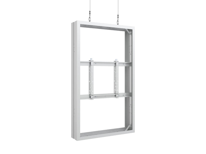 Multibrackets M Pro Series Enclosure 65" Wire Medium B2B White Signage Display Enclosures Multibrackets