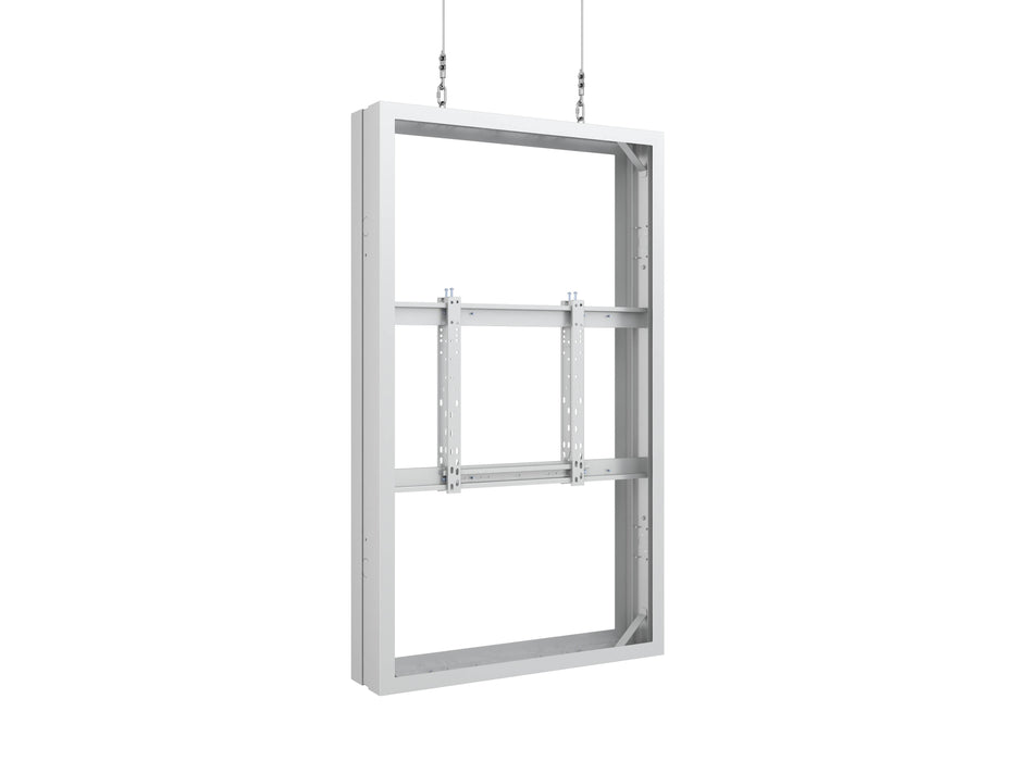 Multibrackets M Pro Series Enclosure 65" Wire Medium B2B White Signage Display Enclosures Multibrackets