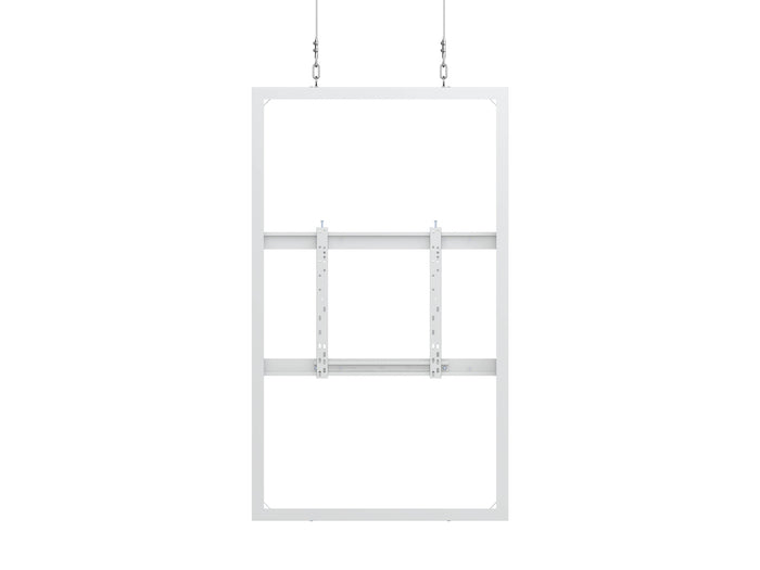 Multibrackets M Pro Series Enclosure 65" Wire Medium B2B White Signage Display Enclosures Multibrackets