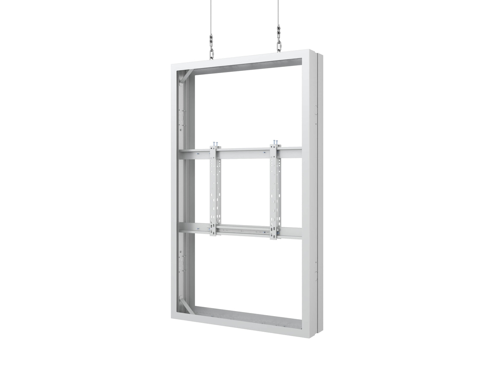 Multibrackets M Pro Series Enclosure 65" Wire Medium B2B White Signage Display Enclosures Multibrackets