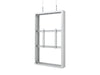 Multibrackets M Pro Series Enclosure 65" Wire Medium B2B White Signage Display Enclosures Multibrackets