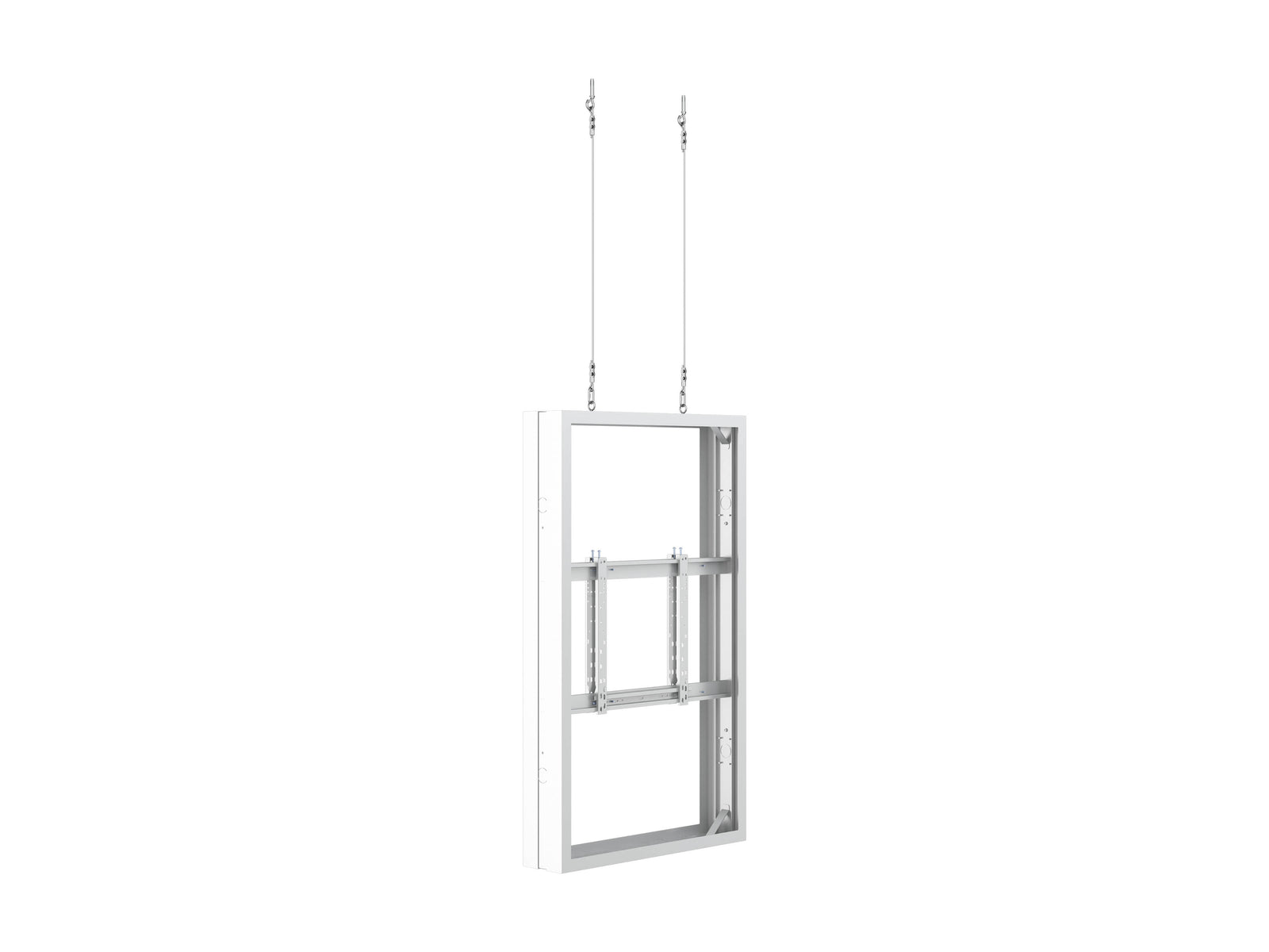 Multibrackets M Pro Series Enclosure 65" Wire Medium B2B White Signage Display Enclosures Multibrackets