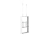 Multibrackets M Pro Series Enclosure 65" Wire Medium B2B White Signage Display Enclosures Multibrackets