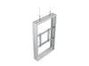 Multibrackets M Pro Series Enclosure 65" Wire Medium B2B White Signage Display Enclosures Multibrackets