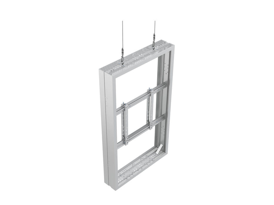 Multibrackets M Pro Series Enclosure 65" Wire Medium B2B White Signage Display Enclosures Multibrackets