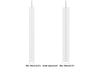 Multibrackets M Pro Series Enclosure 65" Wire Medium B2B White Signage Display Enclosures Multibrackets