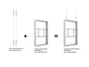 Multibrackets M Pro Series Enclosure 65" Wire Medium B2B White Signage Display Enclosures Multibrackets