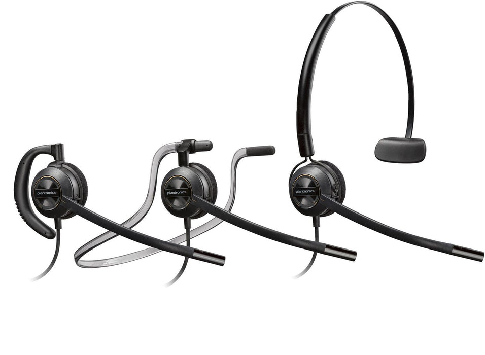 POLY EncorePro 540 Convertible Headset + Quick Disconnect | 88828-02 Headset Poly