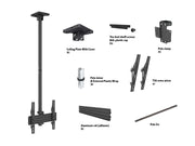 Multibrackets 32" - 65" 1.5m Pole Single Side Display Ceiling Mount Pro Ceiling Mount Bracket Multibrackets