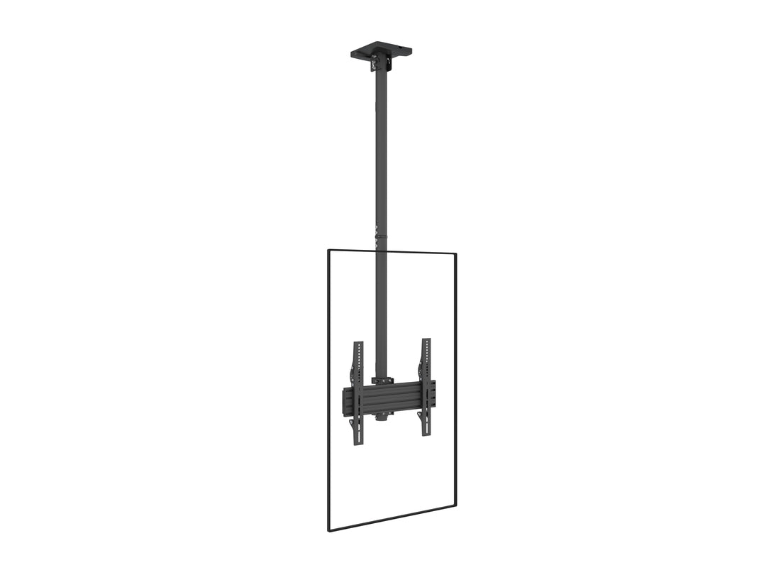 Multibrackets 32" - 65" 1.5m Pole Single Side Display Ceiling Mount Pro Ceiling Mount Bracket Multibrackets