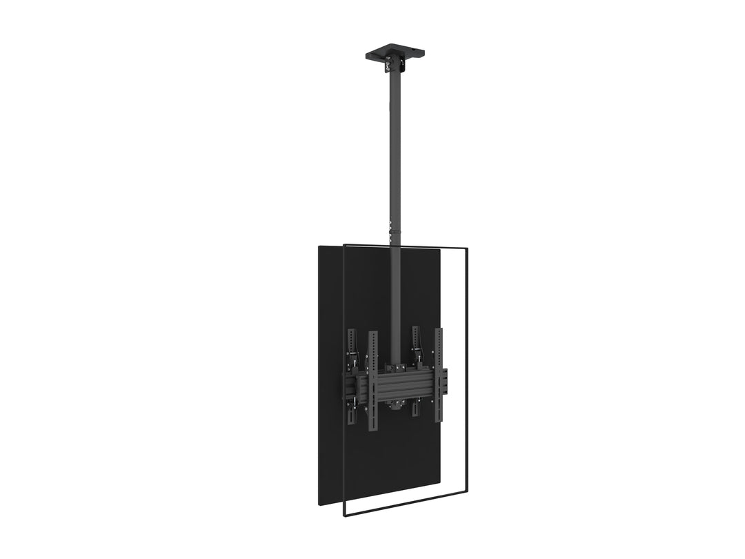 Multibrackets 32"-75" -1.5m Pole Back-To-Back Display Ceiling Mount Pro Ceiling Mount Bracket Multibrackets