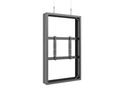 Multibrackets M Pro Series Enclosure 65" Wire Medium B2B Black Signage Display Enclosures Multibrackets