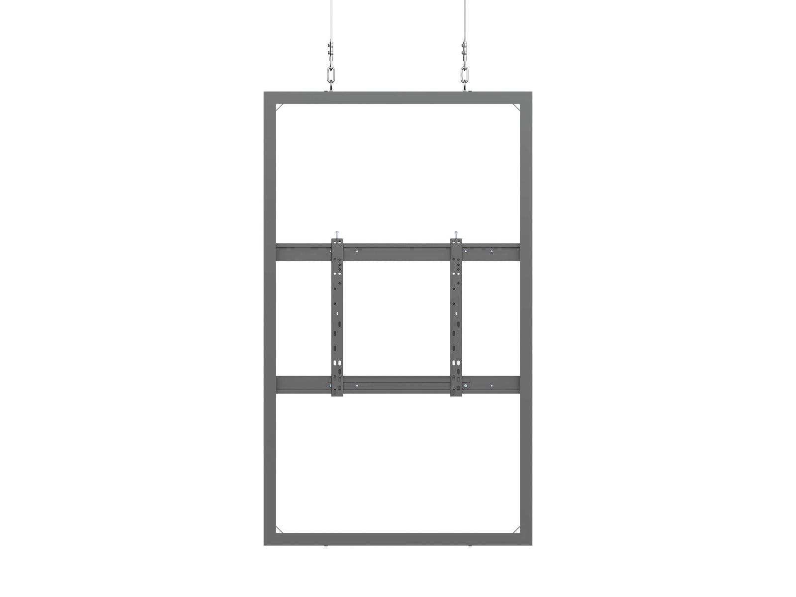 Multibrackets M Pro Series Enclosure 65" Wire Medium B2B Black Signage Display Enclosures Multibrackets