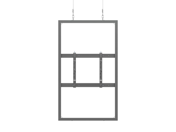 Multibrackets M Pro Series Enclosure 65" Wire Medium B2B Black Signage Display Enclosures Multibrackets