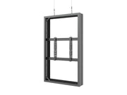 Multibrackets M Pro Series Enclosure 65" Wire Medium B2B Black Signage Display Enclosures Multibrackets