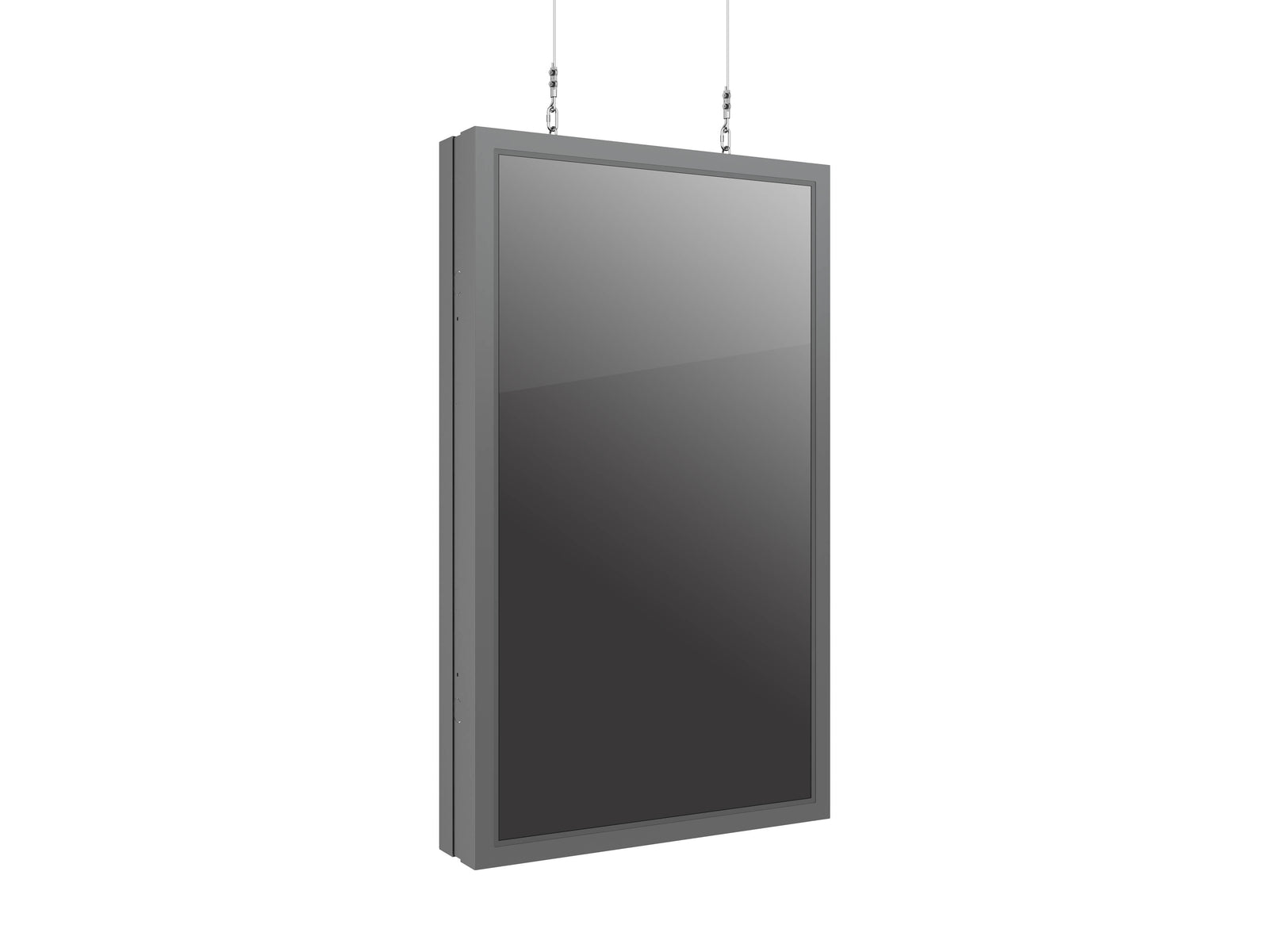 Multibrackets M Pro Series Enclosure 65" Wire Medium B2B Black Signage Display Enclosures Multibrackets