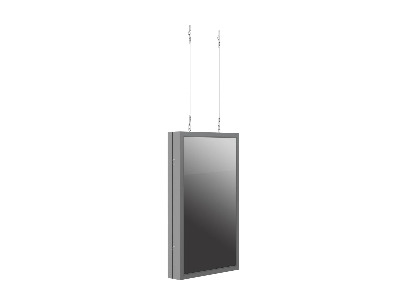 Multibrackets M Pro Series Enclosure 65" Wire Medium B2B Black Signage Display Enclosures Multibrackets