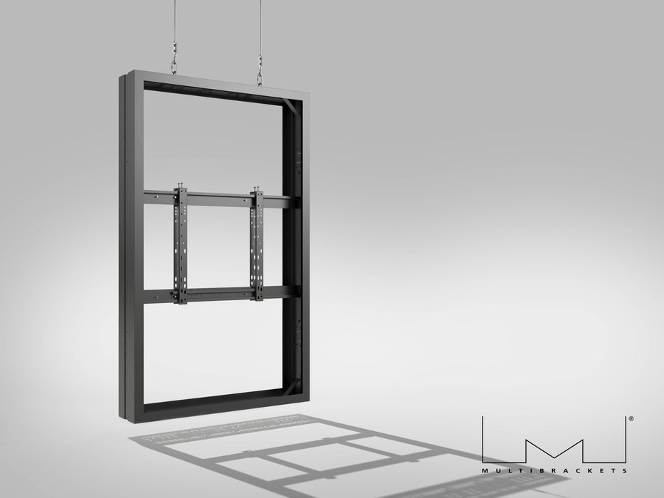 Multibrackets M Pro Series Enclosure 65" Wire Medium B2B Black Signage Display Enclosures Multibrackets