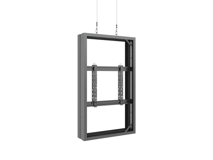Multibrackets M Pro Series Enclosure 55" Wire Medium B2B Black Signage Display Enclosures Multibrackets