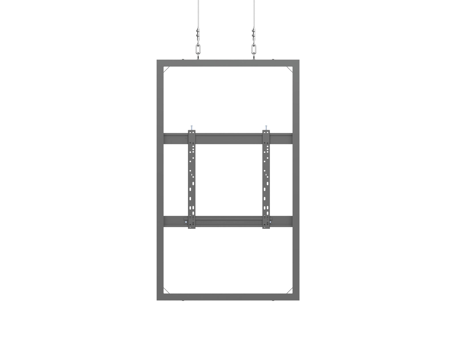 Multibrackets M Pro Series Enclosure 55" Wire Medium B2B Black Signage Display Enclosures Multibrackets