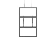 Multibrackets M Pro Series Enclosure 55" Wire Medium B2B Black Signage Display Enclosures Multibrackets