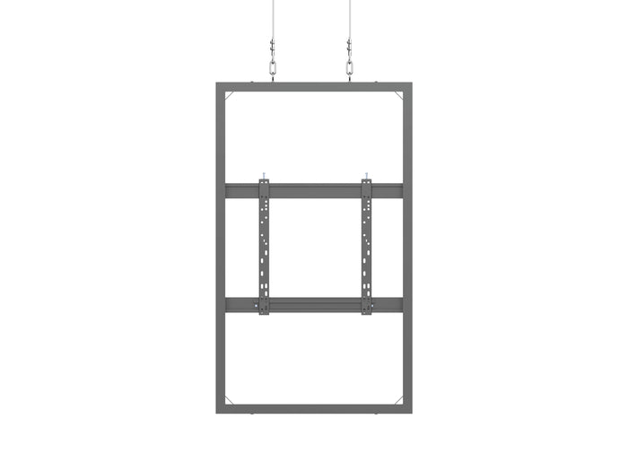 Multibrackets M Pro Series Enclosure 55" Wire Medium B2B Black Signage Display Enclosures Multibrackets