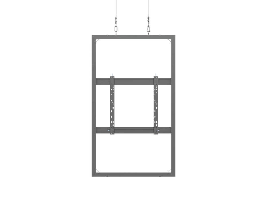 Multibrackets M Pro Series Enclosure 55" Wire Medium B2B Black Signage Display Enclosures Multibrackets