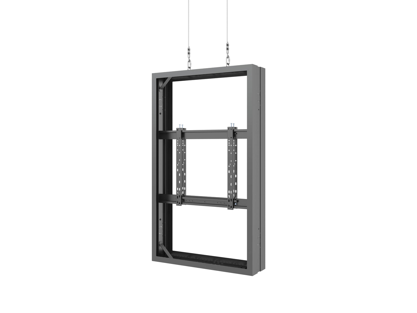 Multibrackets M Pro Series Enclosure 55" Wire Medium B2B Black Signage Display Enclosures Multibrackets