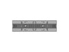 Multibrackets M Pro Series Enclosure 55" Wire Medium B2B Black Signage Display Enclosures Multibrackets