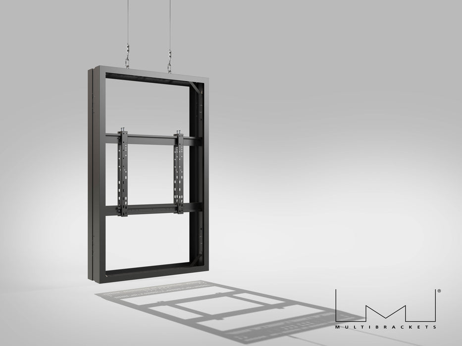 Multibrackets M Pro Series Enclosure 55" Wire Medium B2B Black Signage Display Enclosures Multibrackets