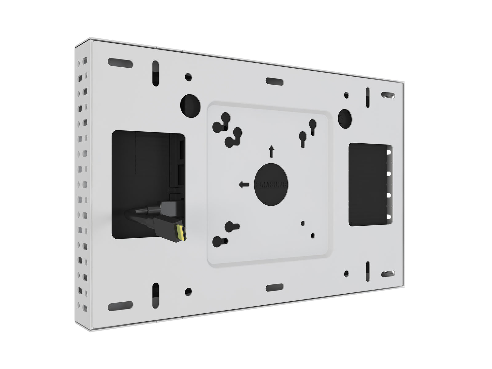 Multibrackets M Pro Series Enclosure QB13R & QB13R-T White Signage Display Enclosures Multibrackets