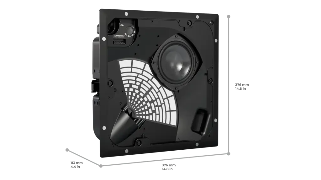 Bose EdgeMax EM90-LP In-Ceiling Loudspeaker White | 891455-0200 Loudspeaker BOSE