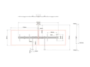 Multibrackets M Pro Series Collaboration - Side by Side 75" Wall Mount Bracket Multibrackets