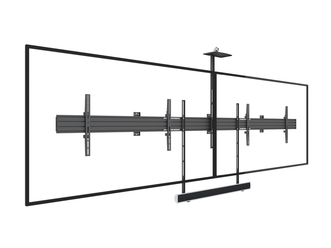 Multibrackets M Pro Series Collaboration Side by Side - 90" Wall Mount Bracket Multibrackets