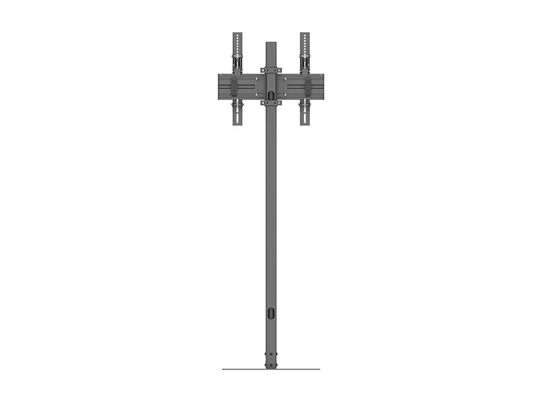 Multibrackets 32" - 65" Landscape / Portrait 1.5m Pole Floor Mount Pro Display Floor Stand Multibrackets