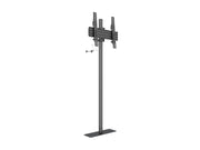 Multibrackets 32" - 65" Landscape / Portrait 1.5m Pole Floor Mount Pro Display Floor Stand Multibrackets