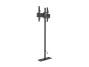 Multibrackets 32" - 65" Landscape / Portrait 1.5m Pole Floor Mount Pro Display Floor Stand Multibrackets
