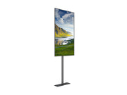 Multibrackets 32" - 65" Landscape / Portrait 1.5m Pole Floor Mount Pro Display Floor Stand Multibrackets