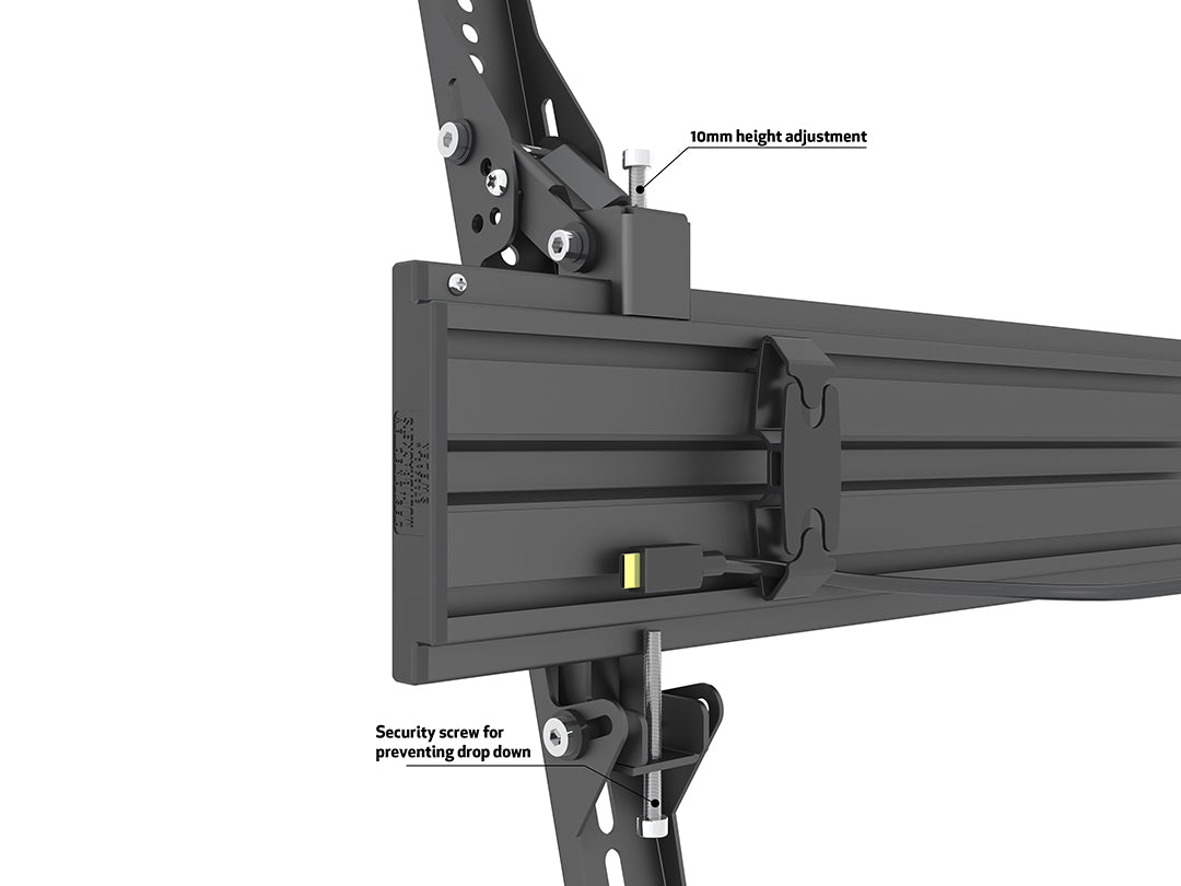 Multibrackets 32" - 65" Landscape / Portrait 1.5m Pole Floor Mount Pro Display Floor Stand Multibrackets