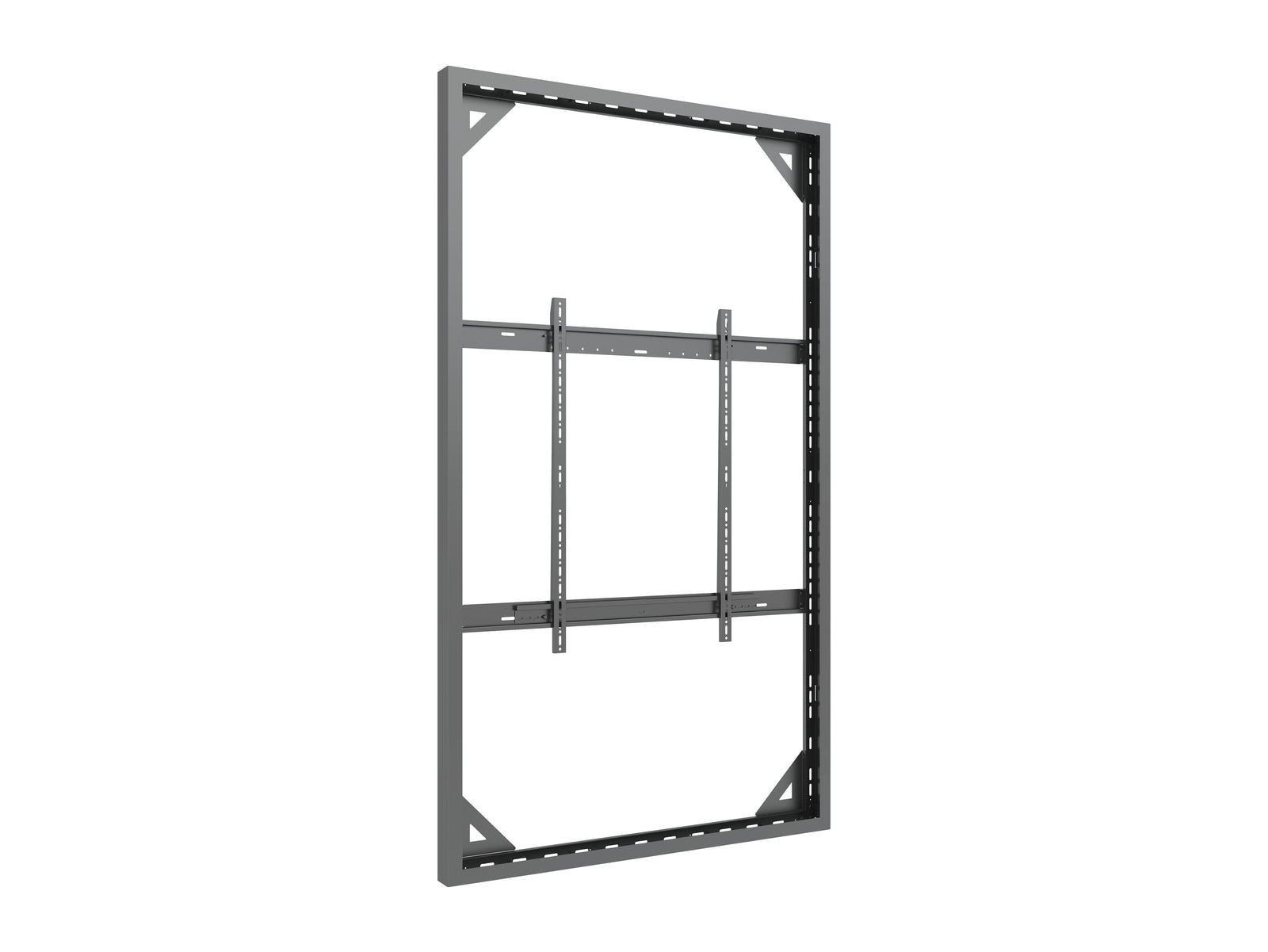 Multibrackets M Pro Series Enclosure 98" Wall Slaim Large Black Signage Display Enclosures Multibrackets