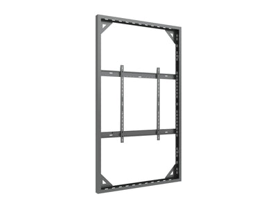 Multibrackets M Pro Series Enclosure 98" Wall Slaim Large Black Signage Display Enclosures Multibrackets