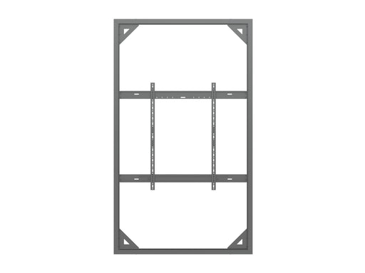 Multibrackets M Pro Series Enclosure 98" Wall Slaim Large Black Signage Display Enclosures Multibrackets